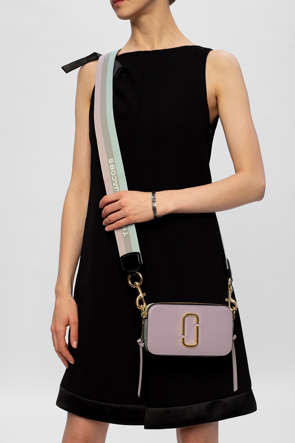 marc jacobs black straps IetpShops GB Purple The Snapshot